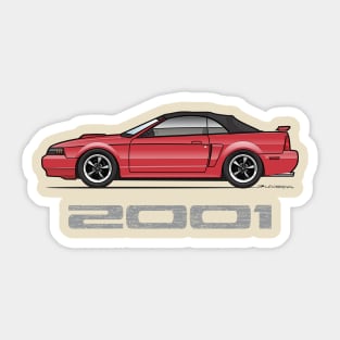 convertible 2001 Sticker